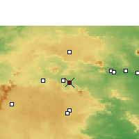 Nearby Forecast Locations - Saunda - Kaart