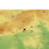 Nearby Forecast Locations - Shendurjana - Kaart