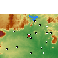 Nearby Forecast Locations - Suriyampalayam - Kaart