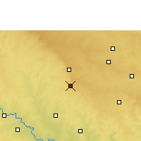 Nearby Forecast Locations - Tuljapur - Kaart