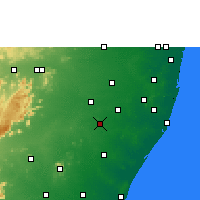 Nearby Forecast Locations - Vandavasi - Kaart