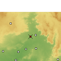 Nearby Forecast Locations - Waraseoni - Kaart