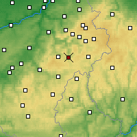 Nearby Forecast Locations - Vielsalm - Kaart