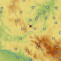 Nearby Forecast Locations - Domažlice - Kaart