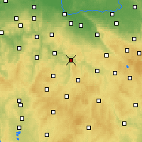Nearby Forecast Locations - Ledeč nad Sázavou - Kaart