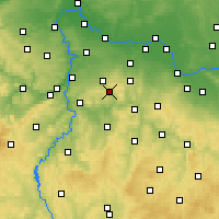 Nearby Forecast Locations - Mnichovice - Kaart