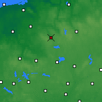 Nearby Forecast Locations - Bobolice - Kaart