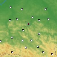 Nearby Forecast Locations - Boguchwała - Kaart