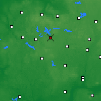 Nearby Forecast Locations - Czaplinek - Kaart