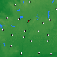 Nearby Forecast Locations - Czarne - Kaart