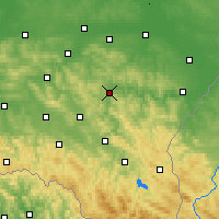 Nearby Forecast Locations - Dynów - Kaart
