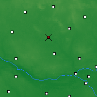 Nearby Forecast Locations - Glinojeck - Kaart