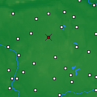 Nearby Forecast Locations - Janowiec Wielkopolski - Kaart