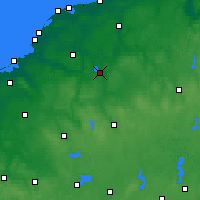 Nearby Forecast Locations - Kępice - Kaart