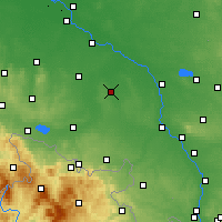 Nearby Forecast Locations - Niemodlin - Kaart