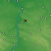 Nearby Forecast Locations - Poniatowa - Kaart