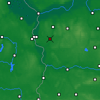 Nearby Forecast Locations - Rzepin - Kaart