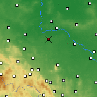 Nearby Forecast Locations - Środa Śląska - Kaart