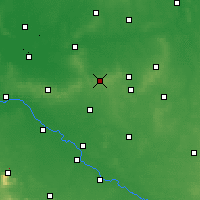 Nearby Forecast Locations - Twardogóra - Kaart