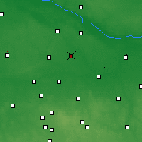 Nearby Forecast Locations - Żychlin - Kaart