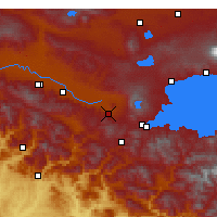 Nearby Forecast Locations - Güroymak - Kaart