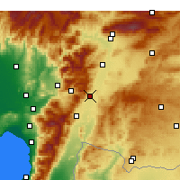 Nearby Forecast Locations - Nurdağı - Kaart