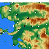 Nearby Forecast Locations - Germencik - Kaart