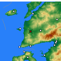 Nearby Forecast Locations - Ezine - Kaart