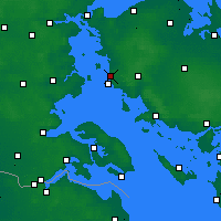 Nearby Forecast Locations - Assens - Kaart