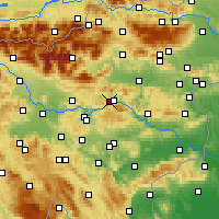 Nearby Forecast Locations - Zagorje ob Savi - Kaart