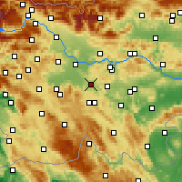 Nearby Forecast Locations - Grosuplje - Kaart