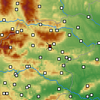 Nearby Forecast Locations - Zreče - Kaart