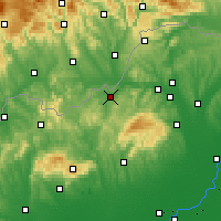 Nearby Forecast Locations - Ózd - Kaart