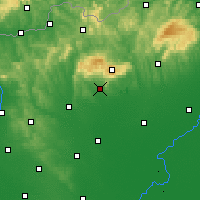 Nearby Forecast Locations - Gyöngyös - Kaart