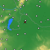 Nearby Forecast Locations - Mosonmagyaróvár - Kaart