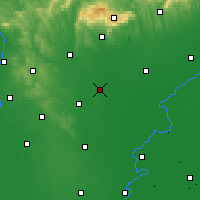 Nearby Forecast Locations - Jászberény - Kaart