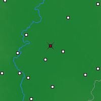 Nearby Forecast Locations - Mezőtúr - Kaart
