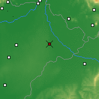 Nearby Forecast Locations - Mátészalka - Kaart