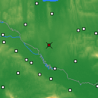 Nearby Forecast Locations - Nagyatád - Kaart