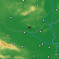 Nearby Forecast Locations - Siklós - Kaart