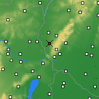 Nearby Forecast Locations - Stupava - Kaart
