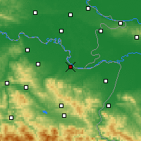 Nearby Forecast Locations - Brčko - Kaart