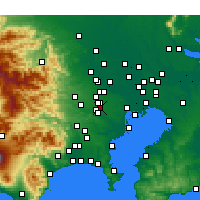 Nearby Forecast Locations - Mitaka - Kaart