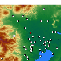 Nearby Forecast Locations - Konosu - Kaart