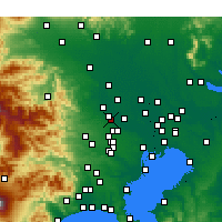 Nearby Forecast Locations - Fujimi - Kaart