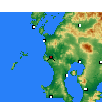 Nearby Forecast Locations - Satsumasendai - Kaart