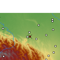 Nearby Forecast Locations - Santa Fe de Yapacaní - Kaart