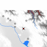 Nearby Forecast Locations - Caracollo - Kaart