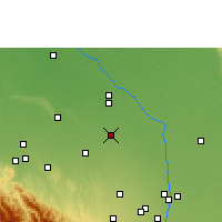 Nearby Forecast Locations - Saavedra - Kaart