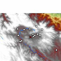 Nearby Forecast Locations - Tarata - Kaart
